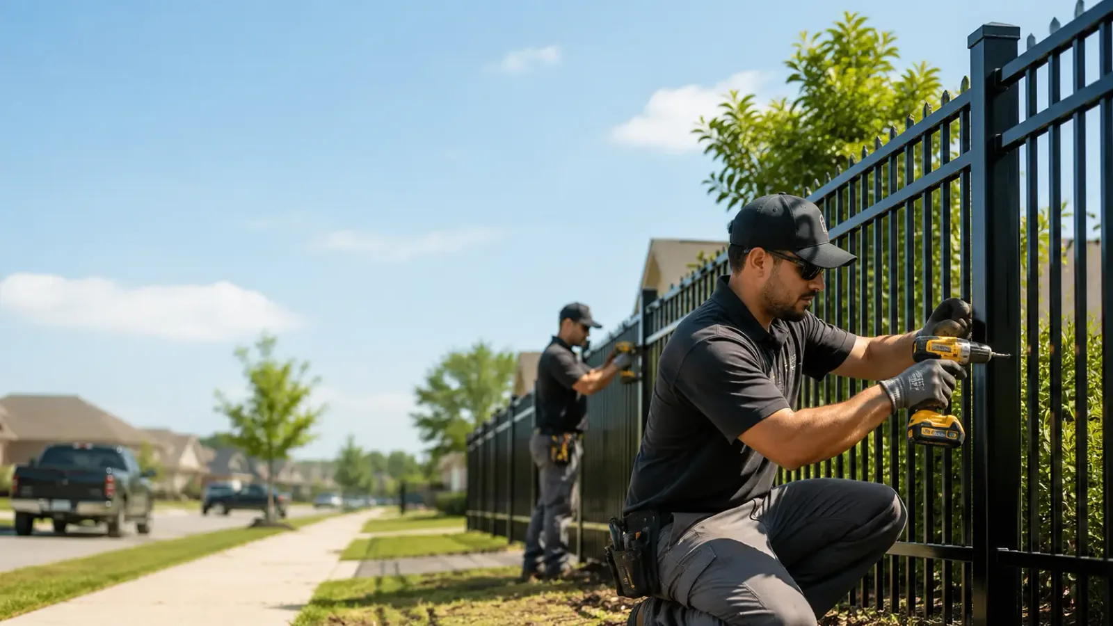 Metal Fence Installation in Deerfield, IL